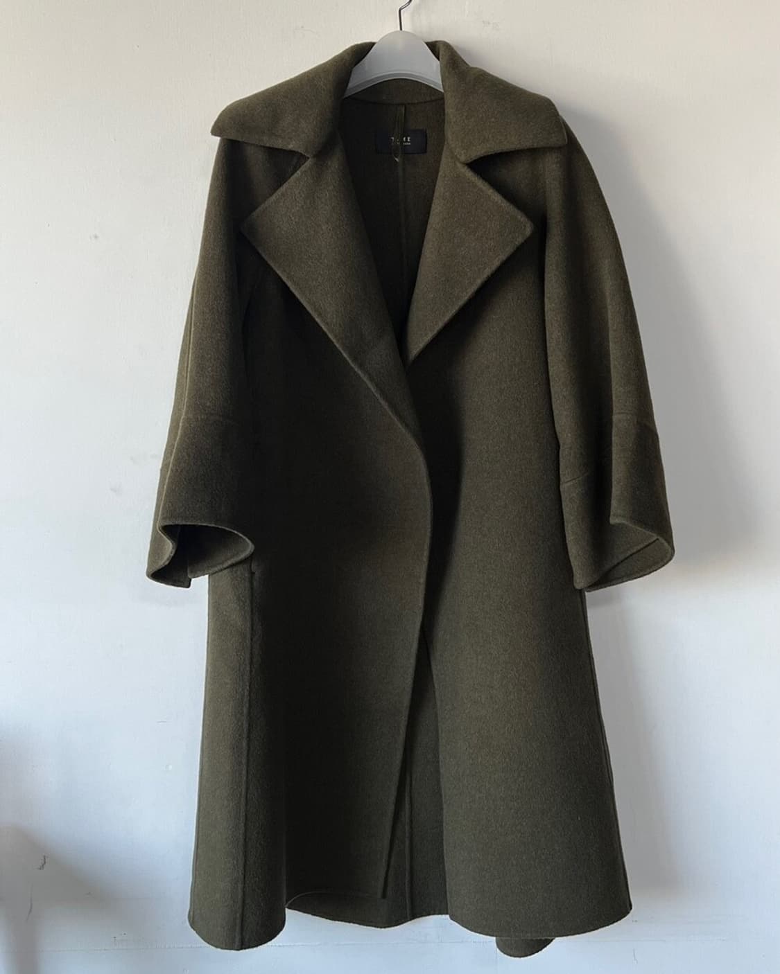 타임 핸드메이드 캐시미어 롱 코트 상품이미지1