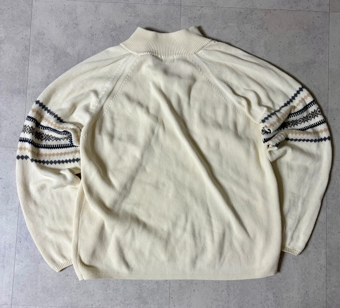 세인트존스베이 코튼 하프집 베이직 니트 상품이미지2