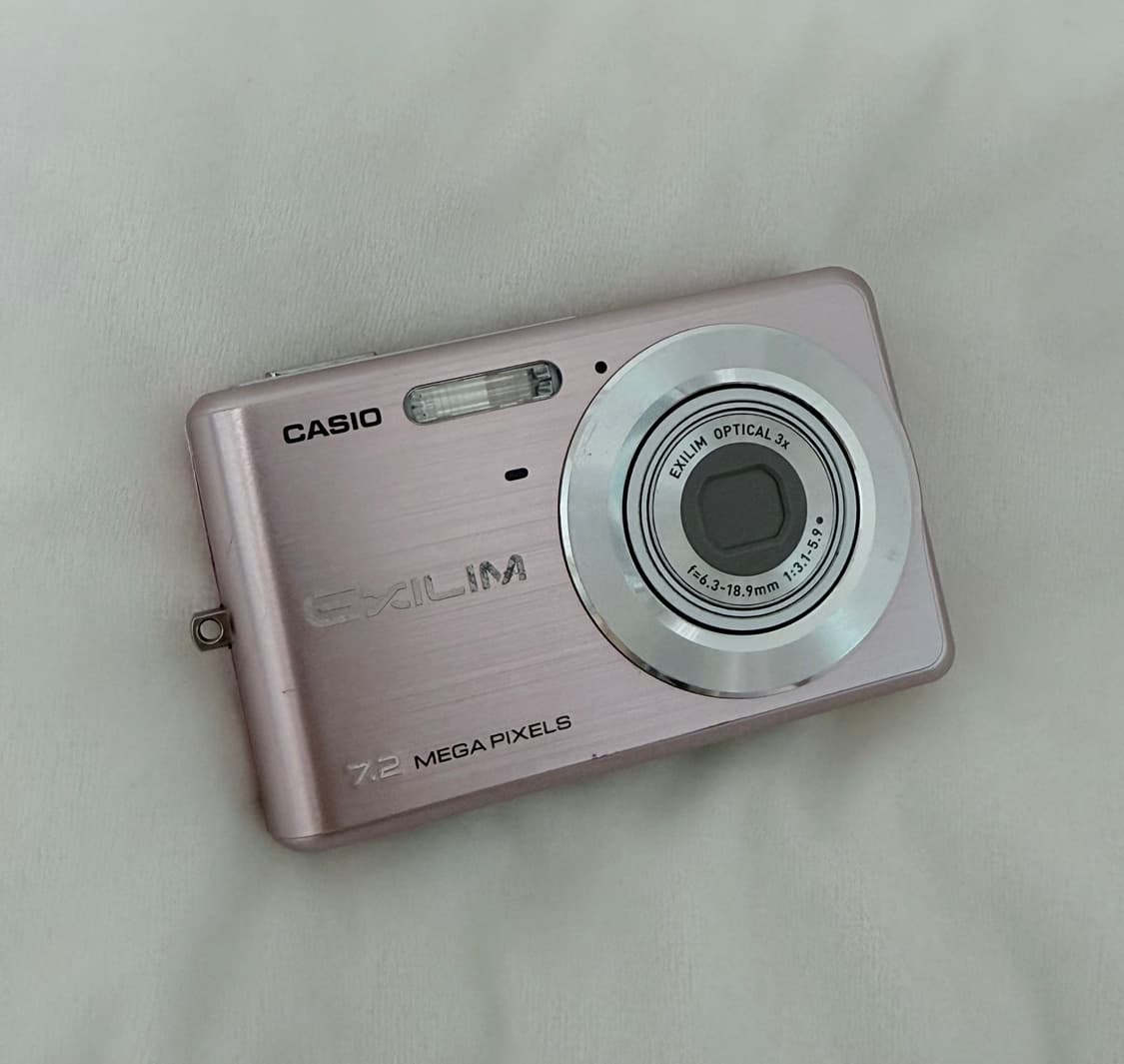 카시오 엑슬림 z77 핑크 빈티지 카메라 상품이미지1
