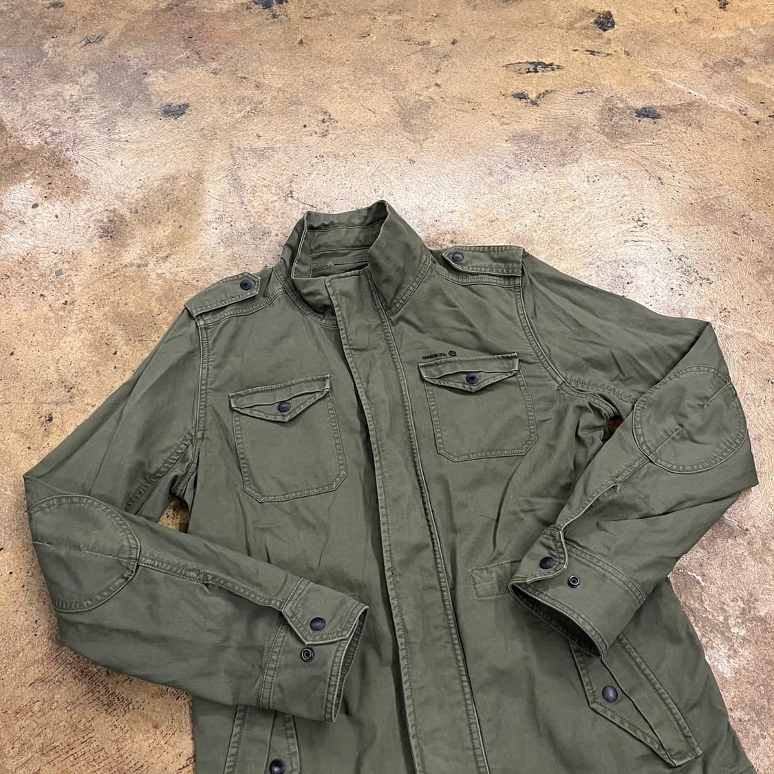 [ 정품/M ] 디젤 밀리터리 야상 자켓 b16 상품이미지1