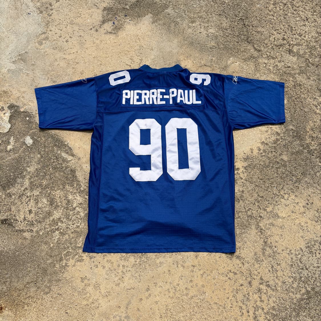 리복 NFL 뉴욕 자이언츠 제이슨 피에르폴 유니폼 져지 XL 상품이미지6