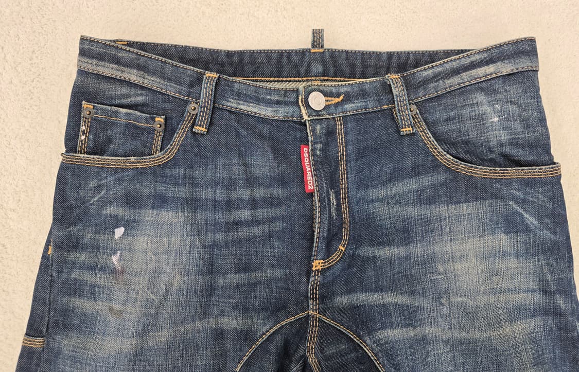 정품) 디스퀘어드2 스폐셜리트로 루키진2  싸이즈 30  74LA0974 상품이미지2