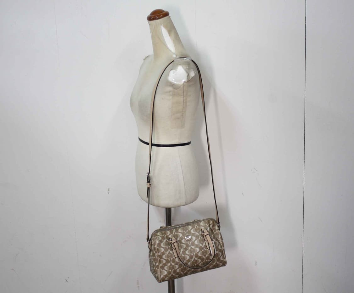 B-10638/코치 정품 여성용 시그네쳐 토드&크로스백 상품이미지1