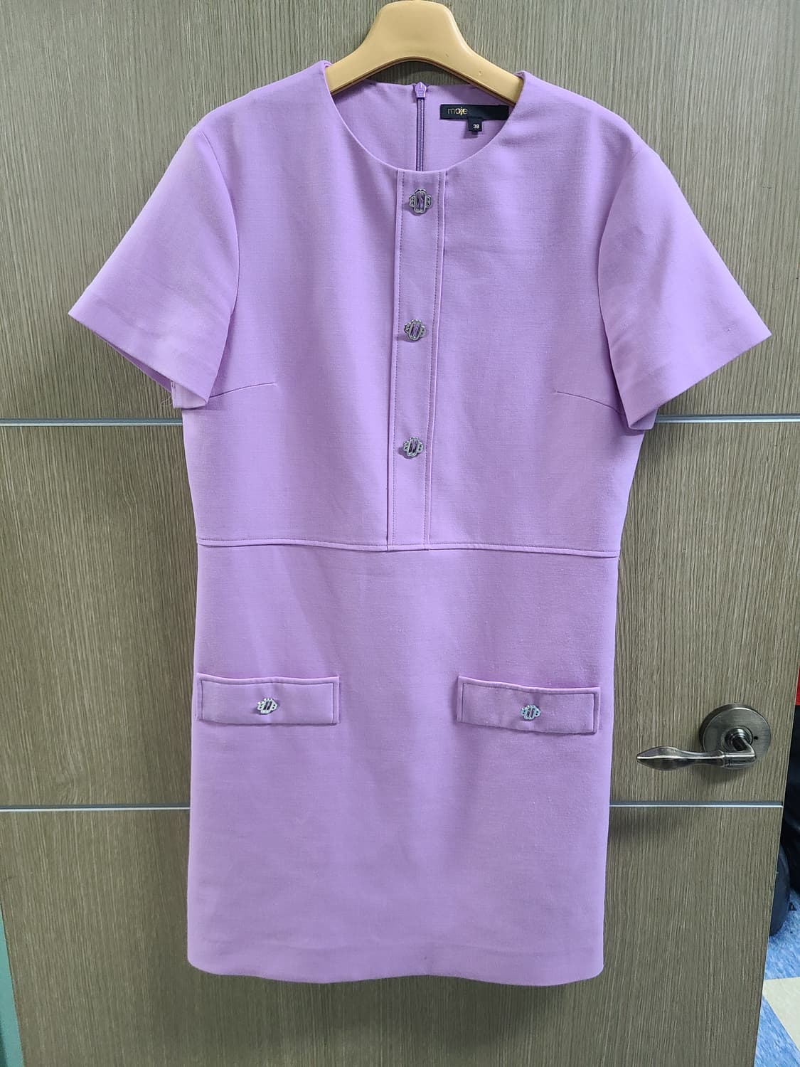 마쥬 라벤더 반팔 원피스 38 상품이미지1