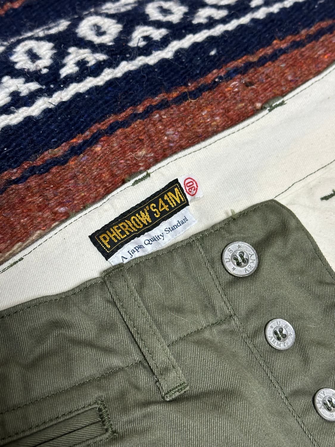 [페로우즈] •P41M M-41 Chino Trousers 상품이미지4