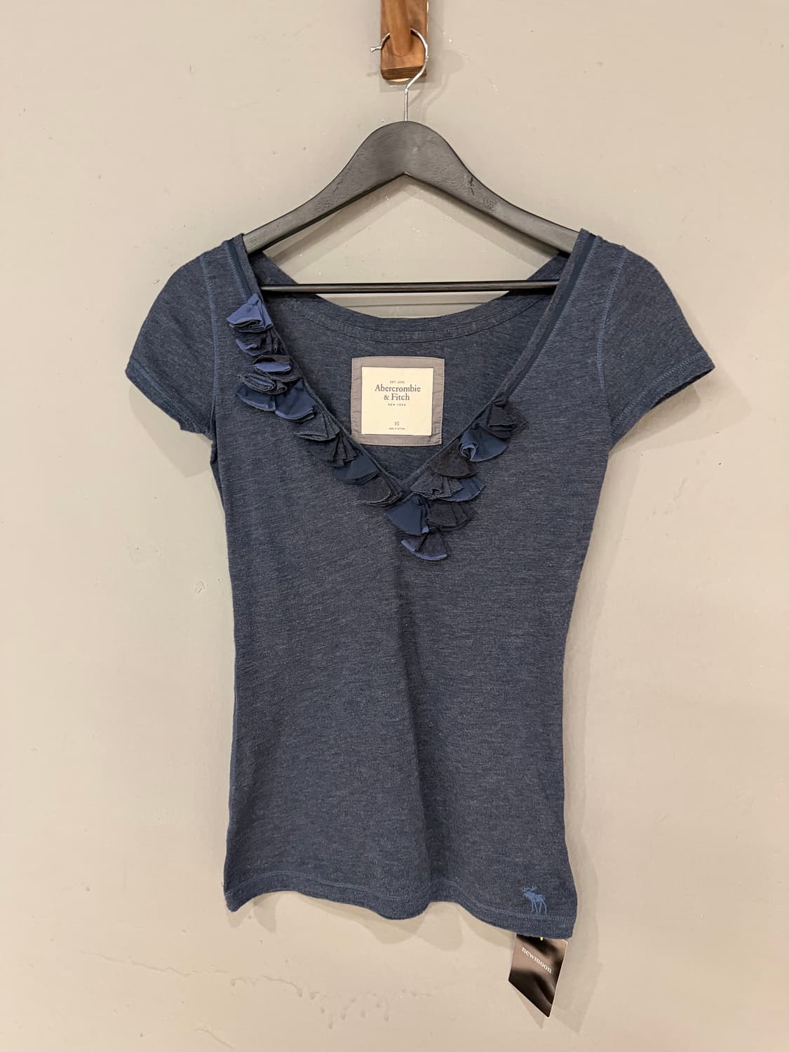 Abercrombie frill lace point tee  상품이미지5