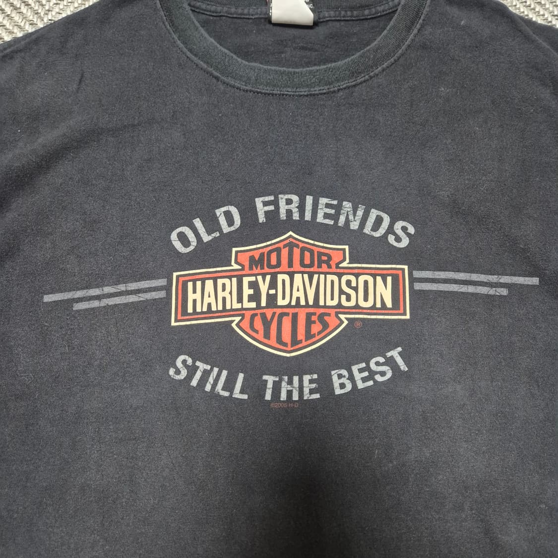 00s 빈티지 할리 데이비슨 티셔츠 made in USA (2XL) 상품이미지2