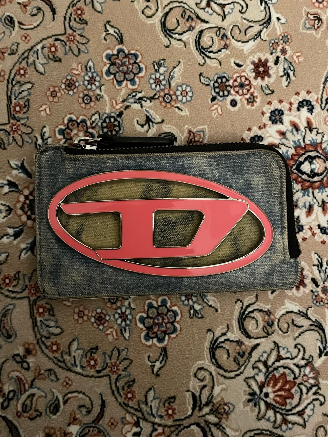 디젤 D logo 카드지갑 상품이미지1