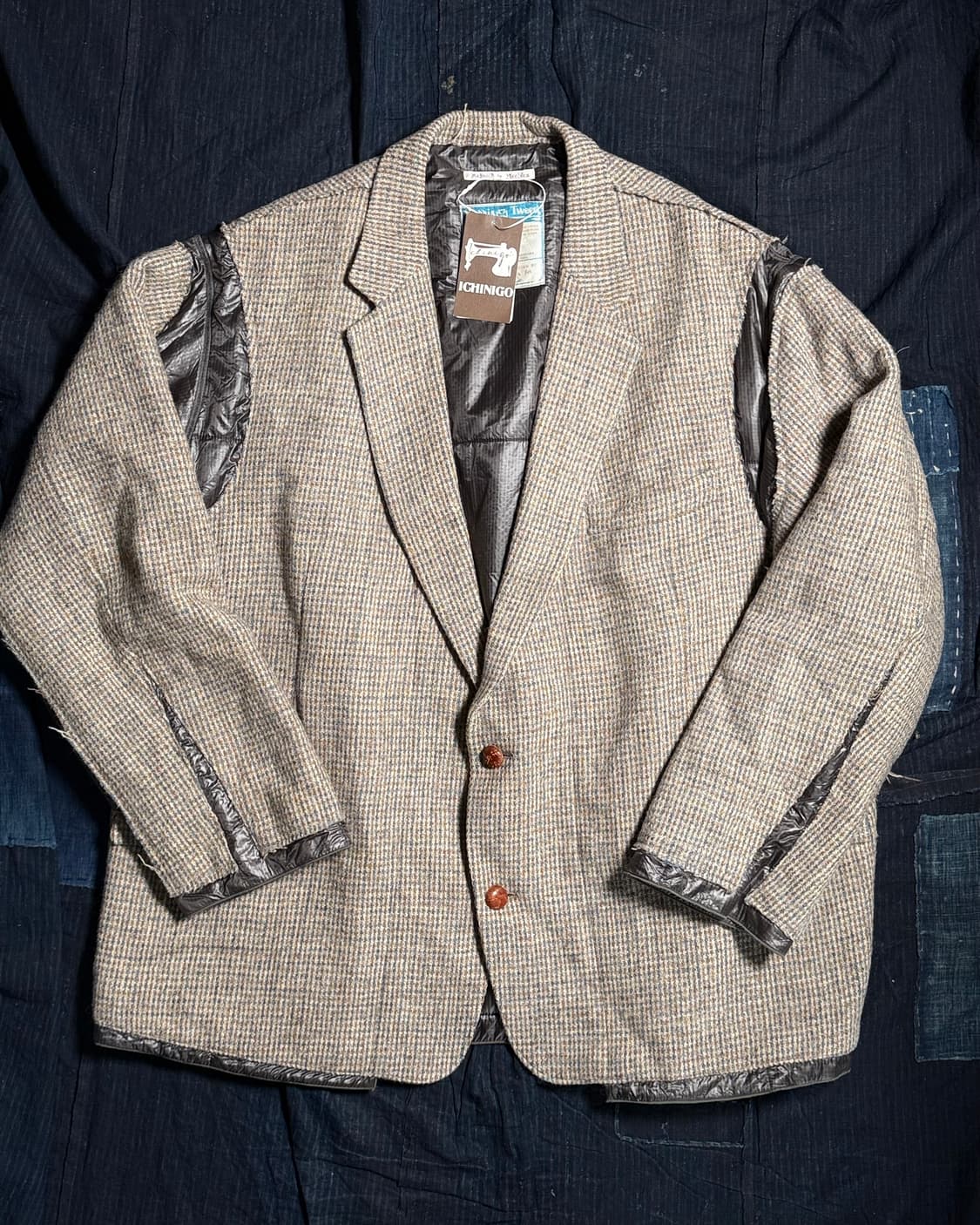 리빌드바이니들스 해리스트위드 커버드 자켓 XL 상품이미지1