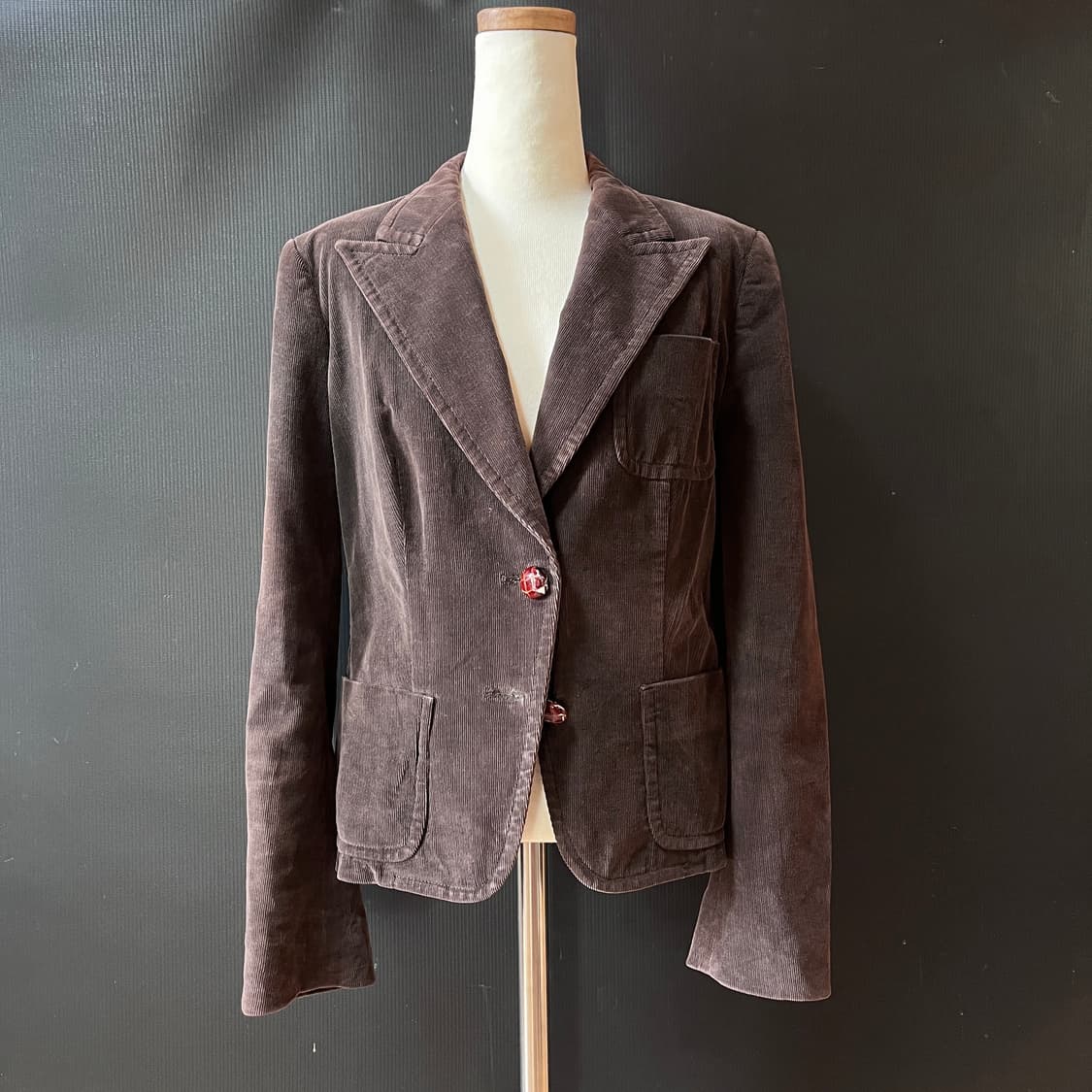 막스마라 메인라인 코듀로이 테일러드 자켓 상품이미지1