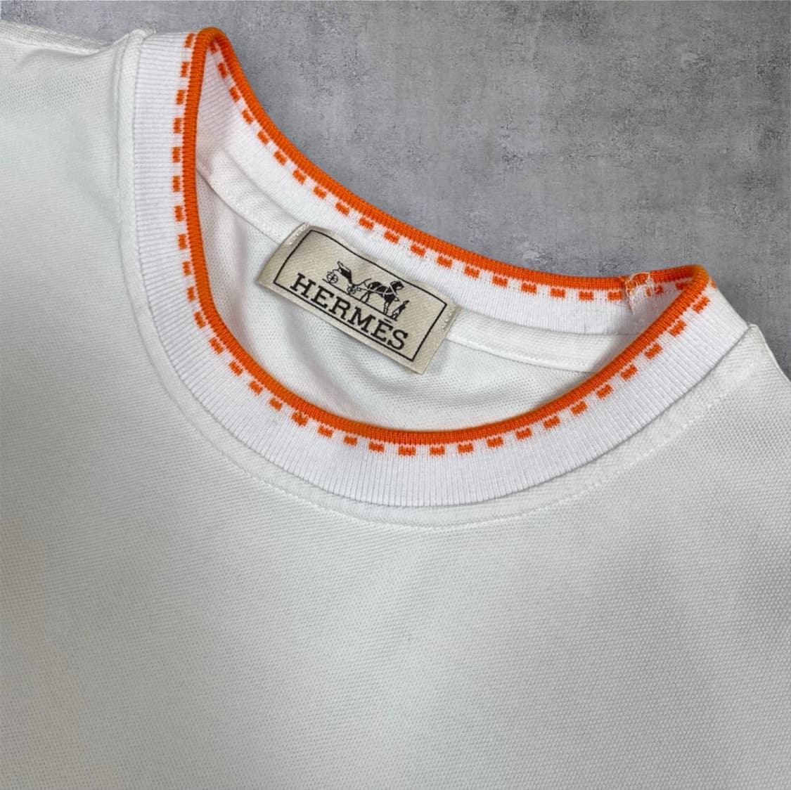 에르메스 Hermes 화이트 포켓 반팔 티셔츠  상품이미지2