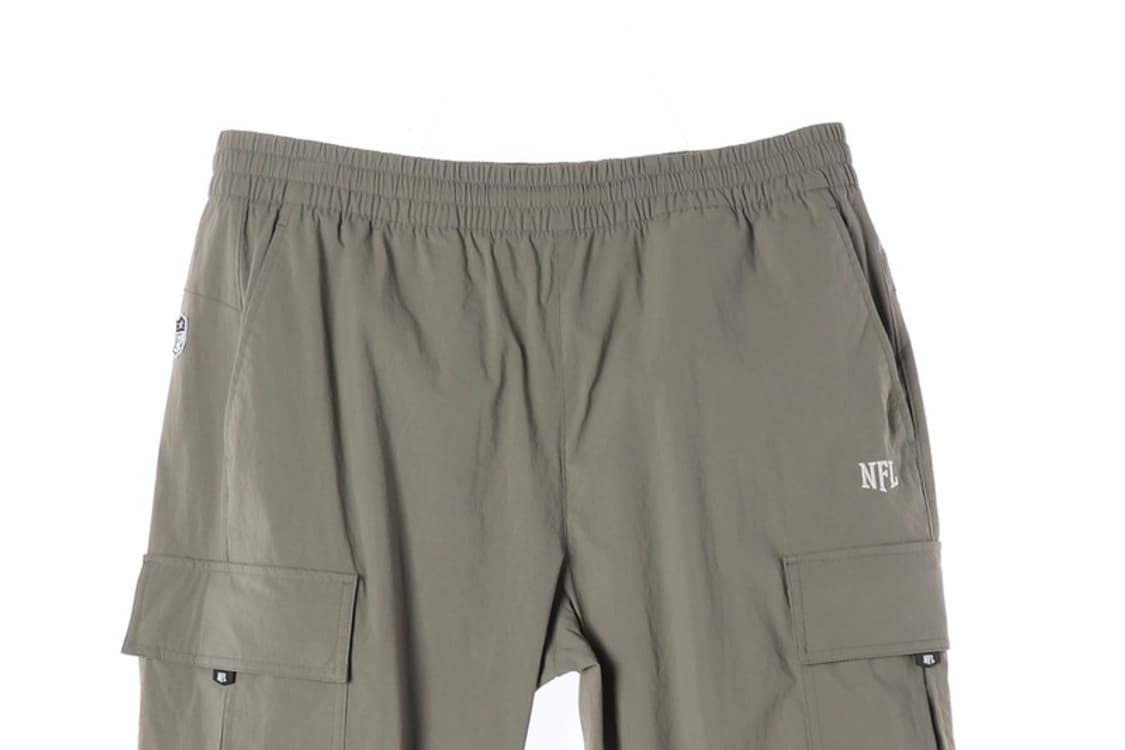 NFL 올리브 카키 나일론 카고 조거팬츠 M 상품이미지3