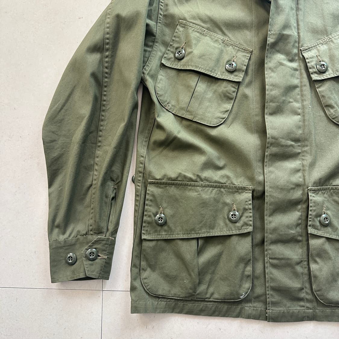 버즈릭슨 BR12247 컴뱃 트로피컬 정글 퍼티그 자켓 올리브 M 상품이미지4