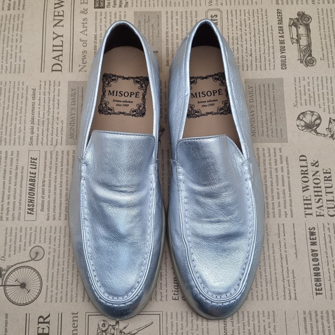 미소페 실버 여성로퍼250 상품이미지2