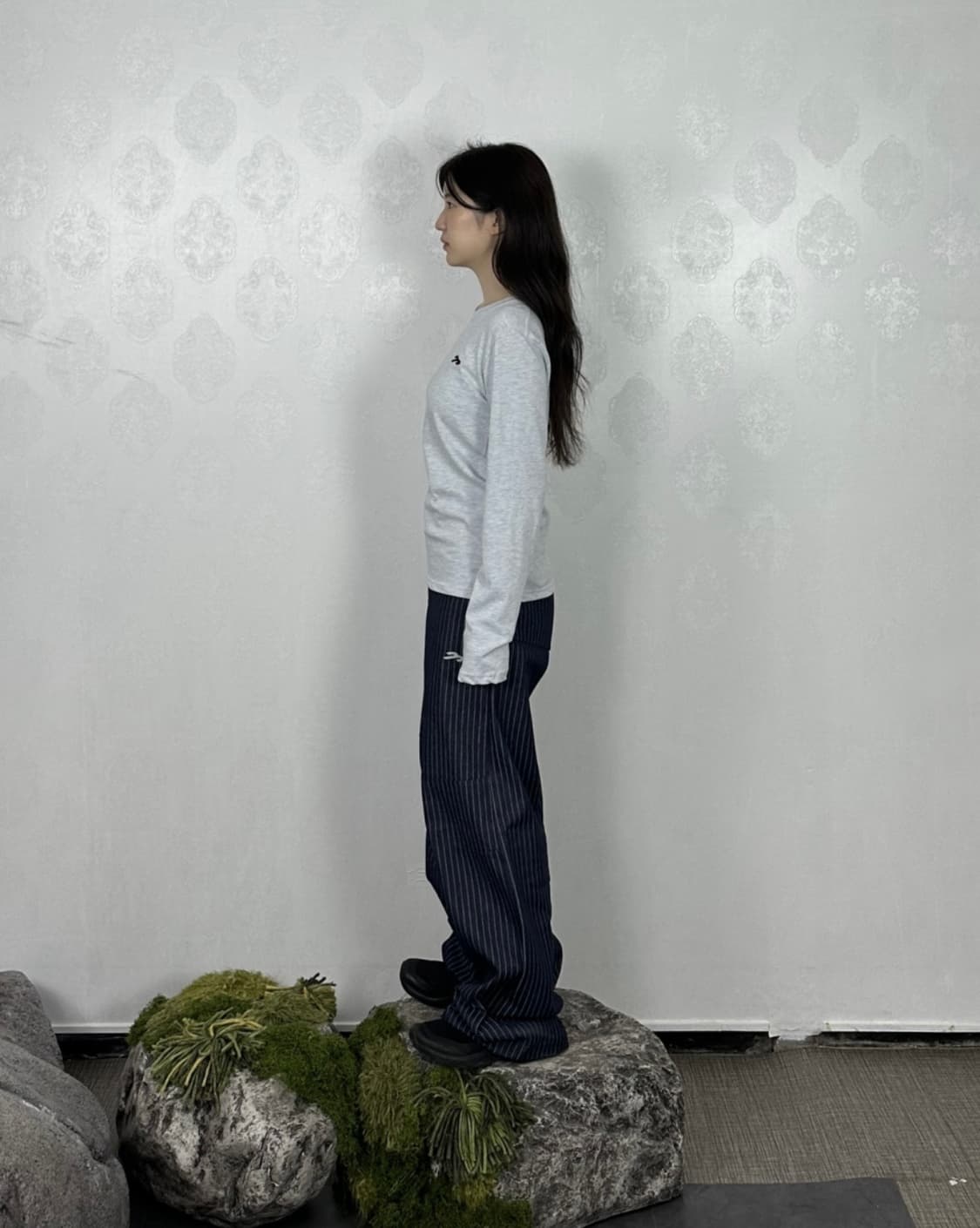 탄산 마그네슘 혼 아플리케 롱슬리브 (스카이블루) 상품이미지4