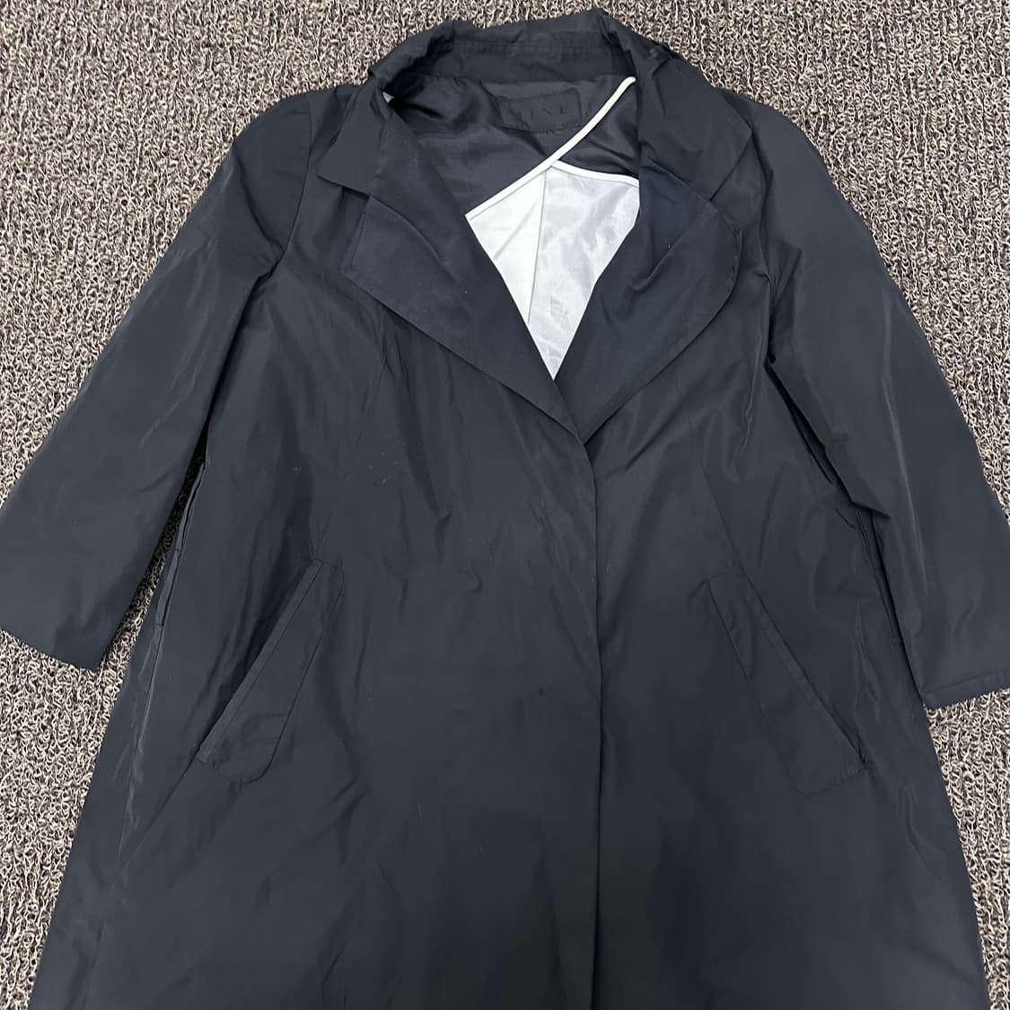 MINE 마인 한섬 여성 트렌치 코트 블랙 88사이즈 상품이미지2