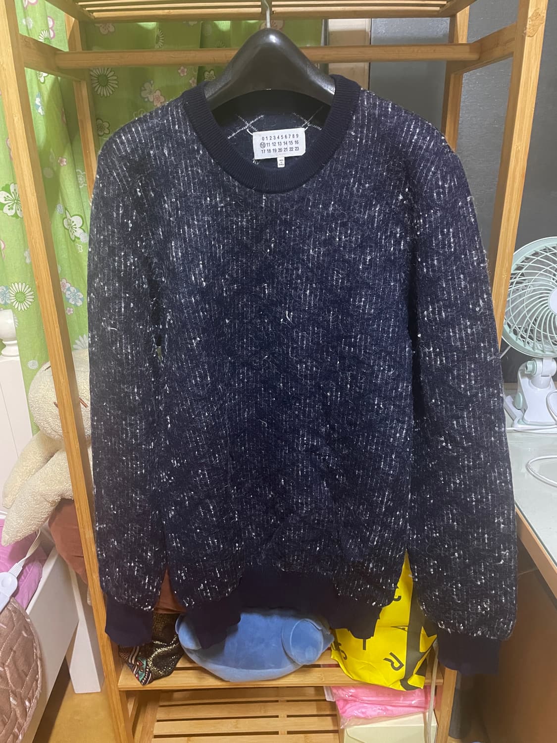 메종 마르지엘라 네이비 모헤어 니트 상품이미지1