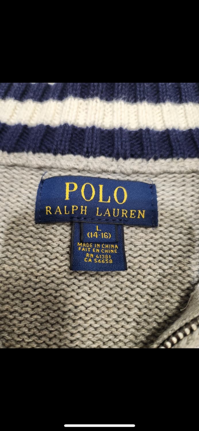 폴로 랄프로렌 니트집업 상품이미지2