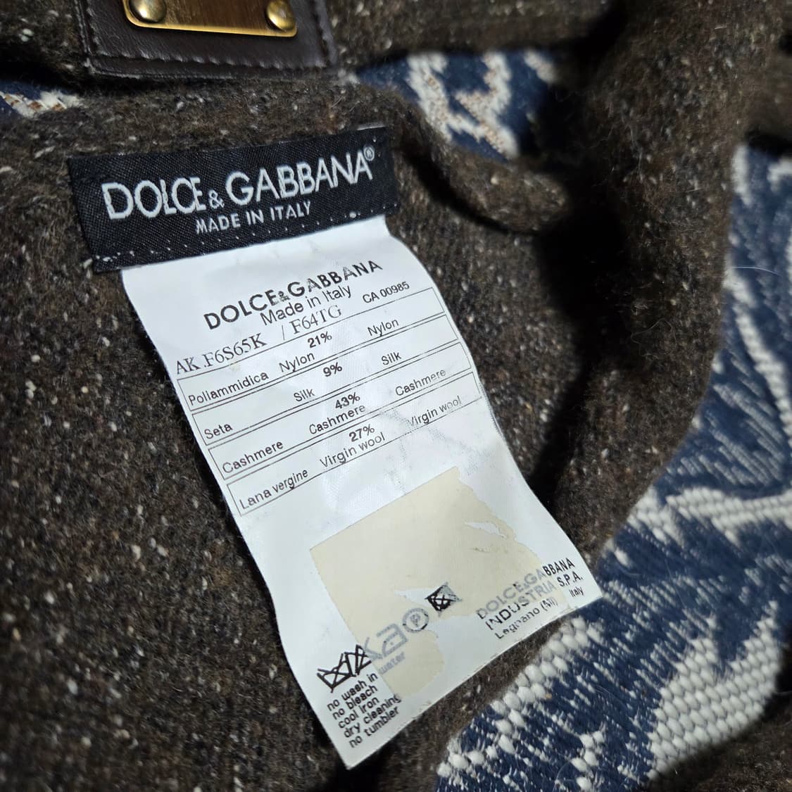 돌체앤가바나 플레이트 머플러 상품이미지3