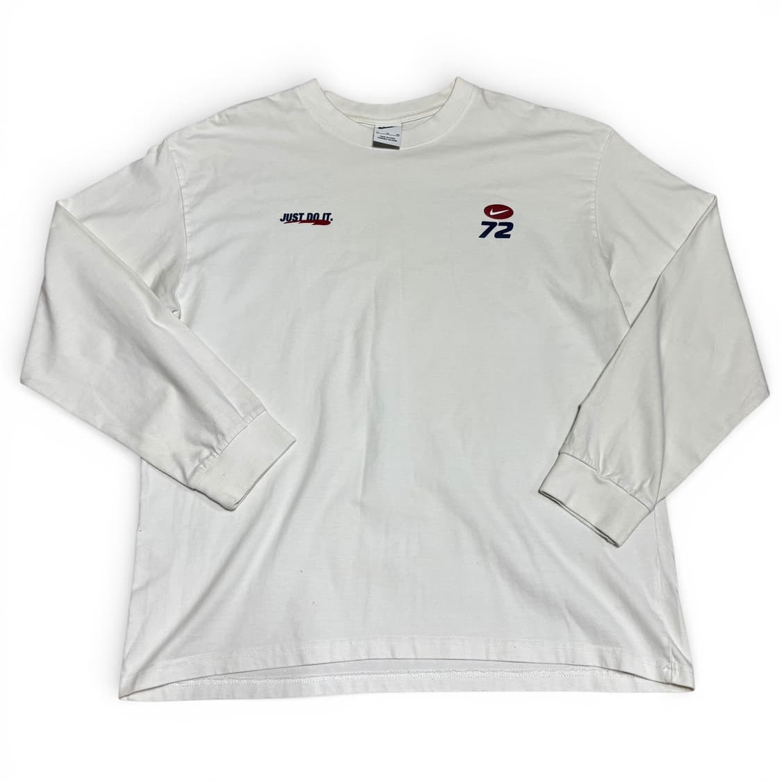 XL 나이키 화이트 백로고 롱슬리브 상품이미지2