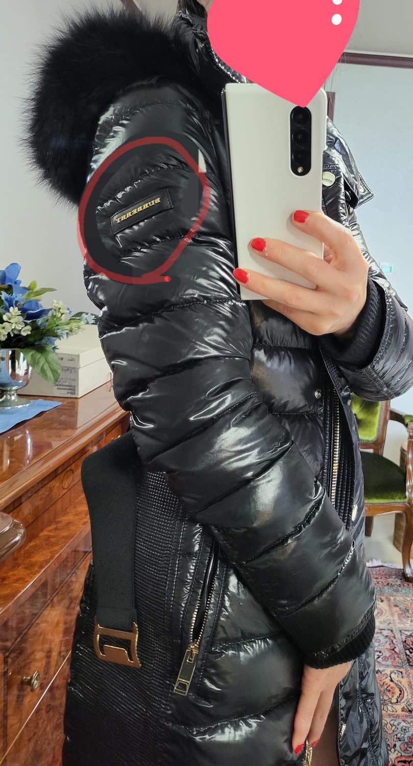 정품 버버리 유광 패딩 애비데일 아비데일 폭스 퍼  상품이미지10