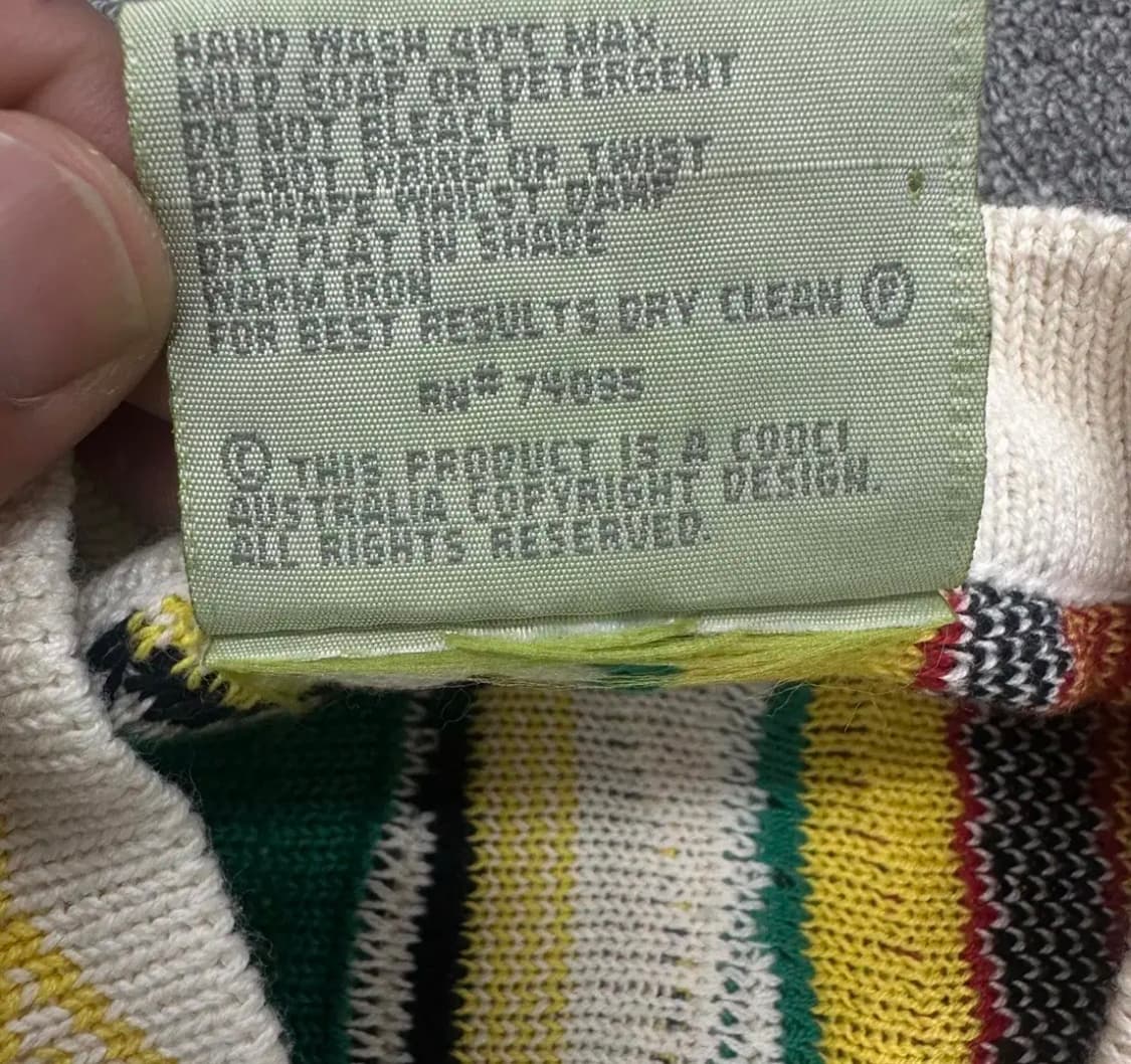 빈티지 케이블 니트 베스트 상품이미지5