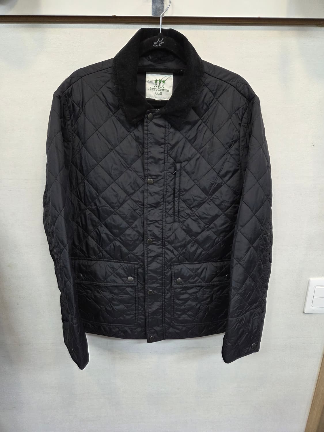 헨리코튼 퀄팅 자켓 L 상품이미지1