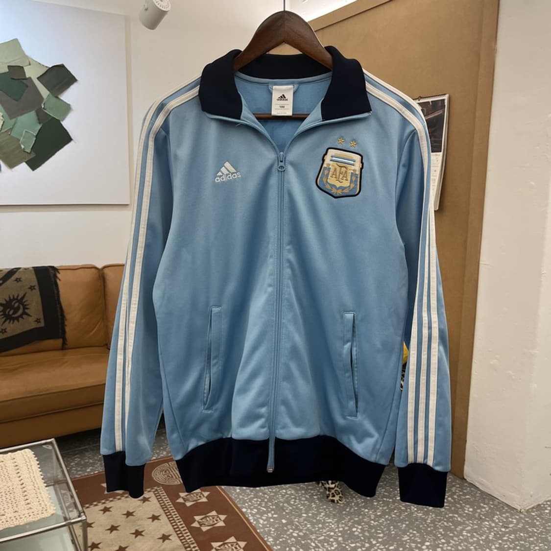 아디다스 희귀 아르헨티나 메시 져지 집업 100 C10301 상품이미지3