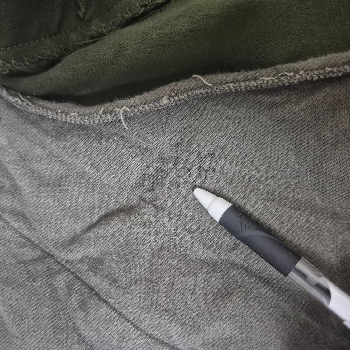 70s 스웨덴군 더블니 카고팬츠 상품이미지6