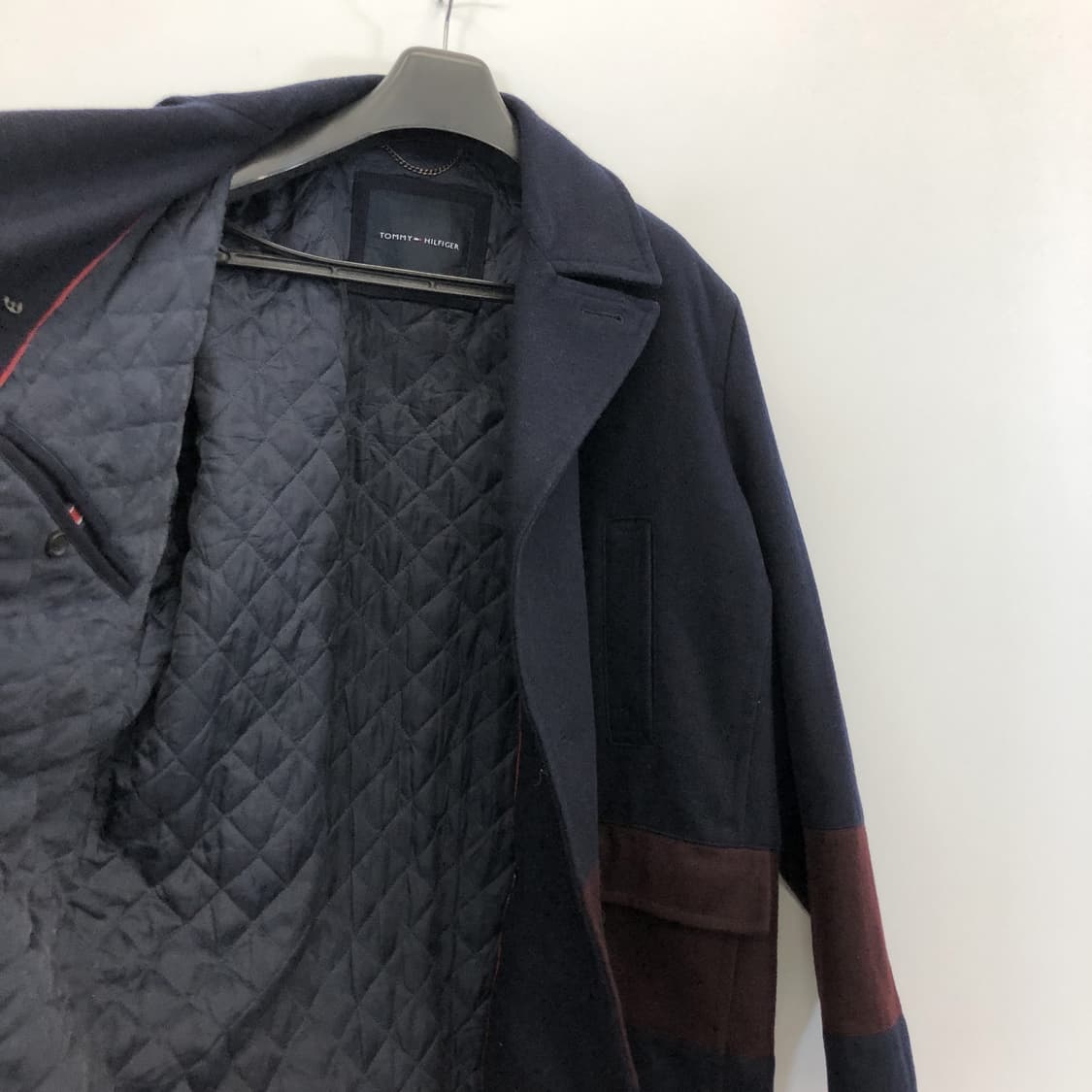 타미힐피거 누빔안감 피코트 XL 넉넉  상품이미지5