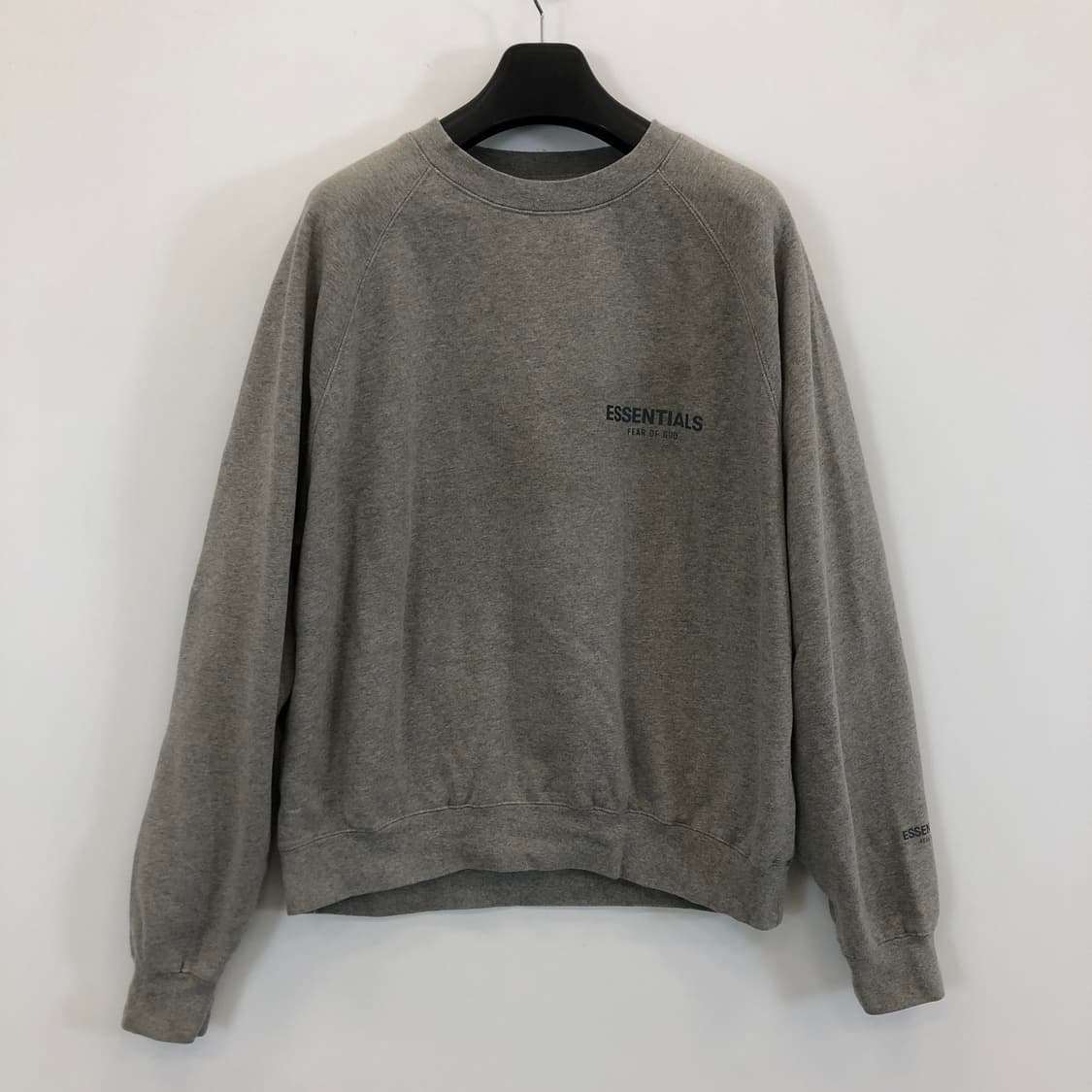 피오갓 에센셜 그레이 스웻셔츠 M 오버 상품이미지1