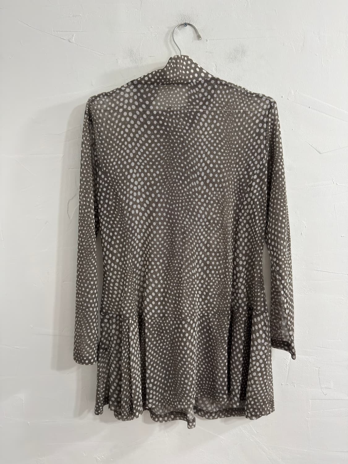 dot shirring blouse 상품이미지2