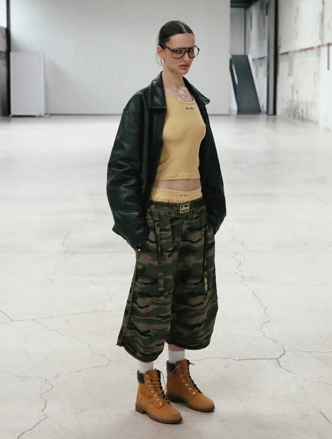 배드블러드 로 엣지 버뮤다 팬츠- 카모 상품이미지3