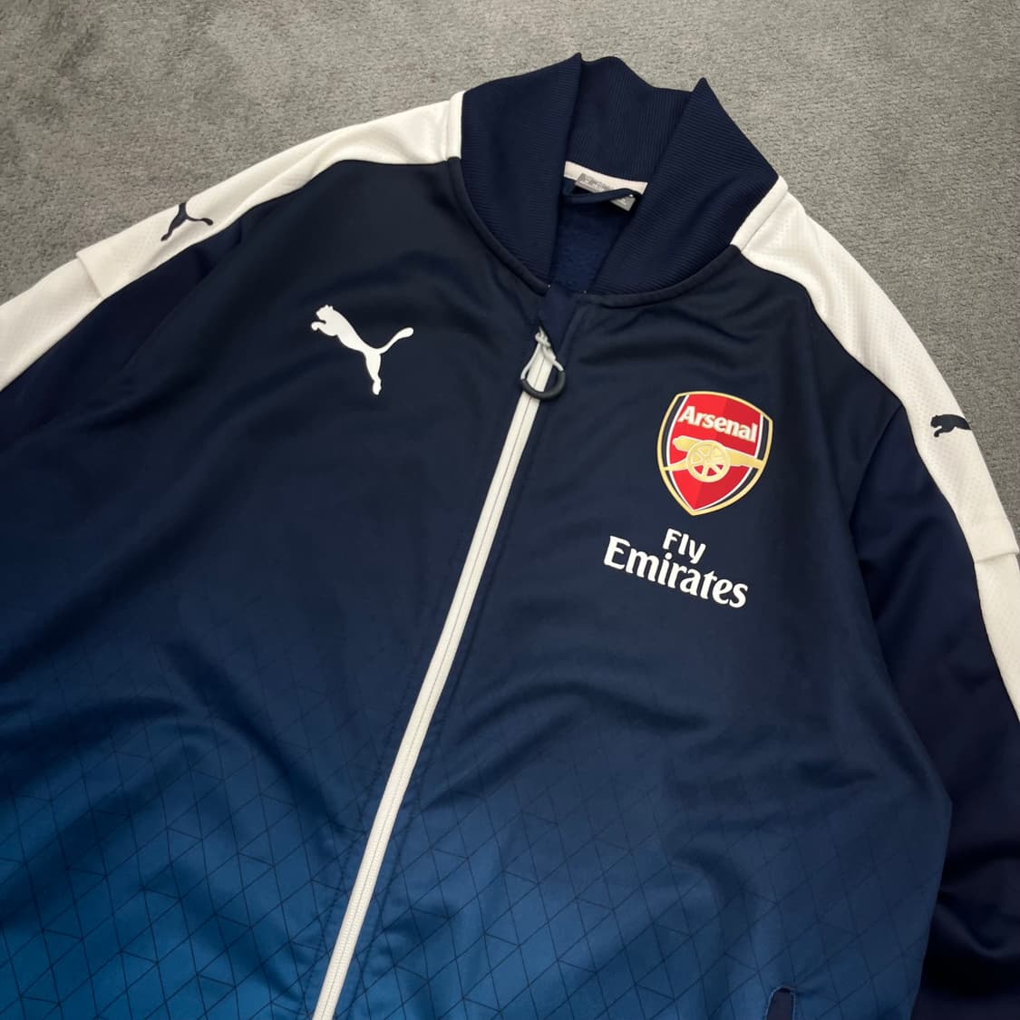 M 푸마 아스날 15-16 트랙 자켓 네이비 상품이미지2