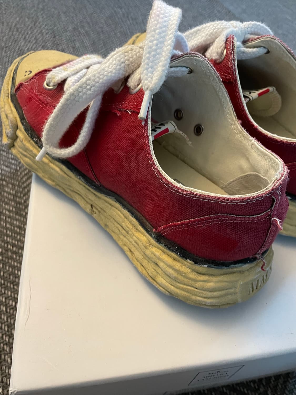 [41] 메종미하라야스히로 피터슨 보르도 레드 상품이미지7