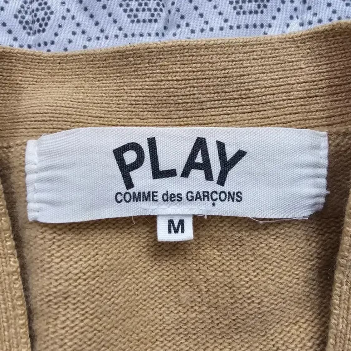 꼼데가르송 플레이 하트패치 남성 가디건 95 상품이미지9