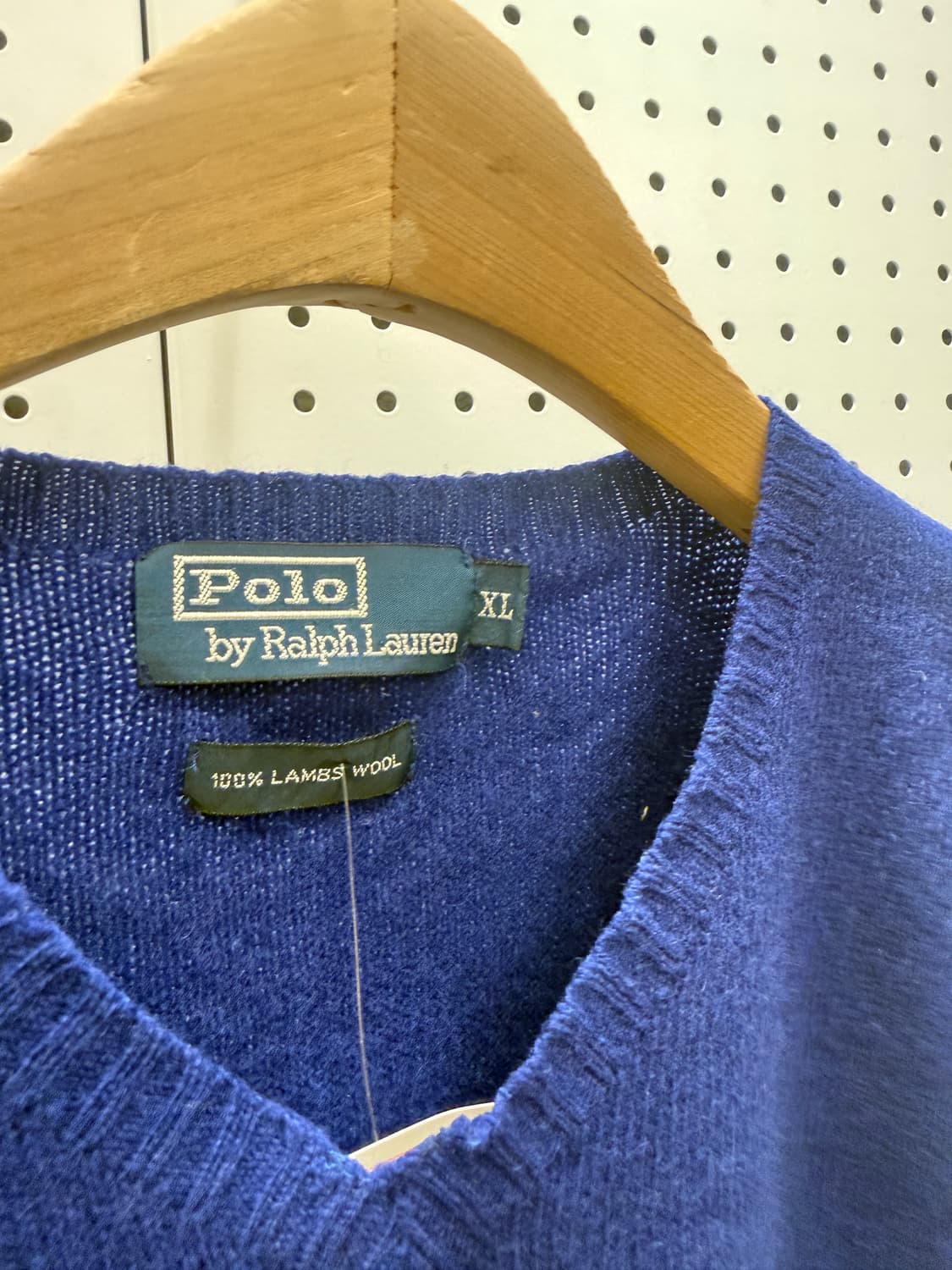 폴로 랄프로렌 블루 램스울 니트 베스트 U871 상품이미지4