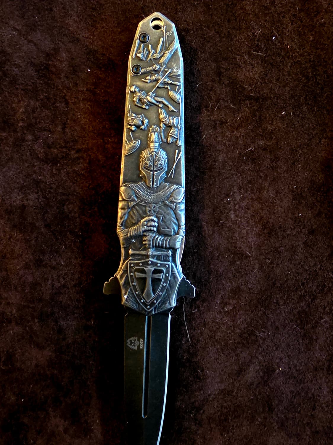 빈티지 러시아수입 중세기사 포켓나이프 상품이미지4