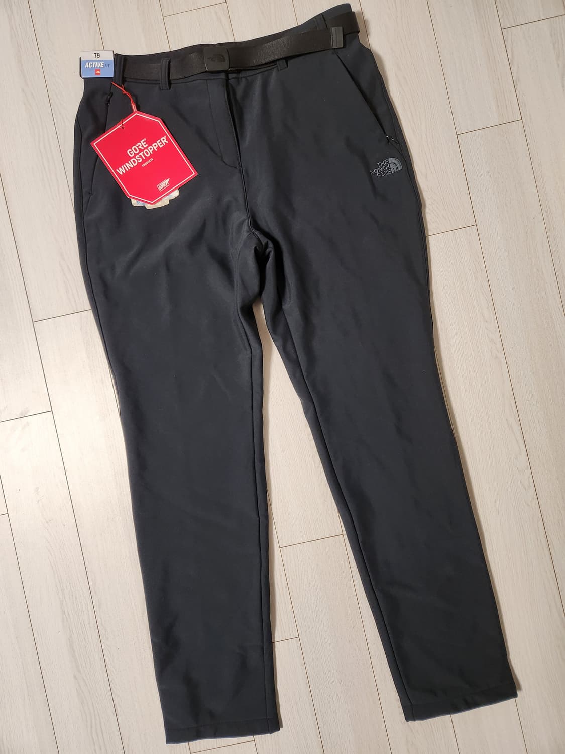 택 새상품)노스페이스 GORE WINDSTOPPER 여성 등산 블랙 기모 상품이미지1