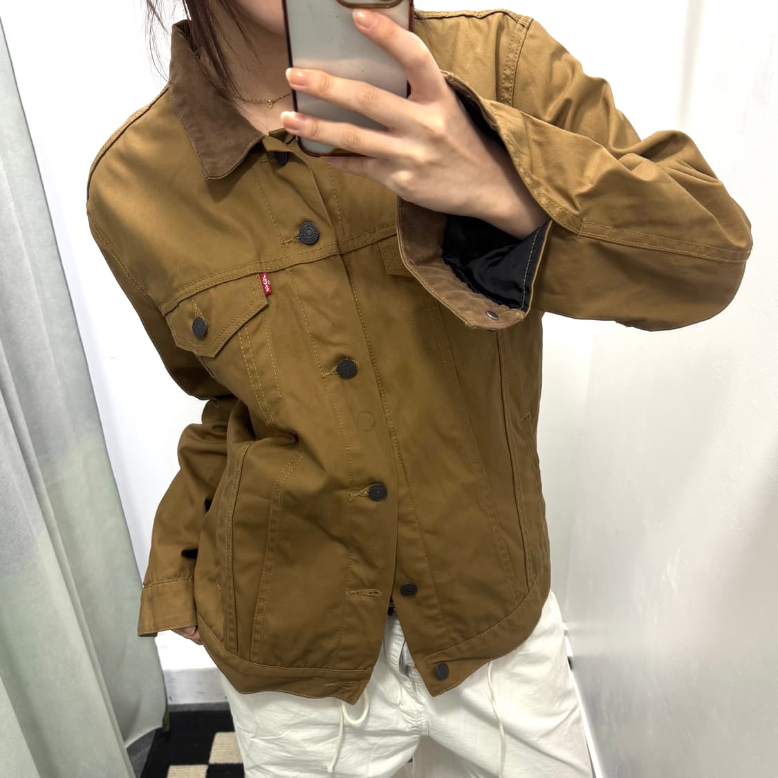 리바이스 브라운 트러커 자켓 상품이미지2