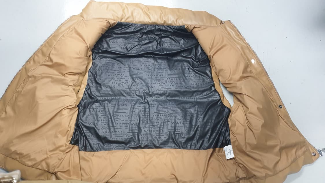 Callaway 여성 레더다운패딩 조끼 95 상품이미지3