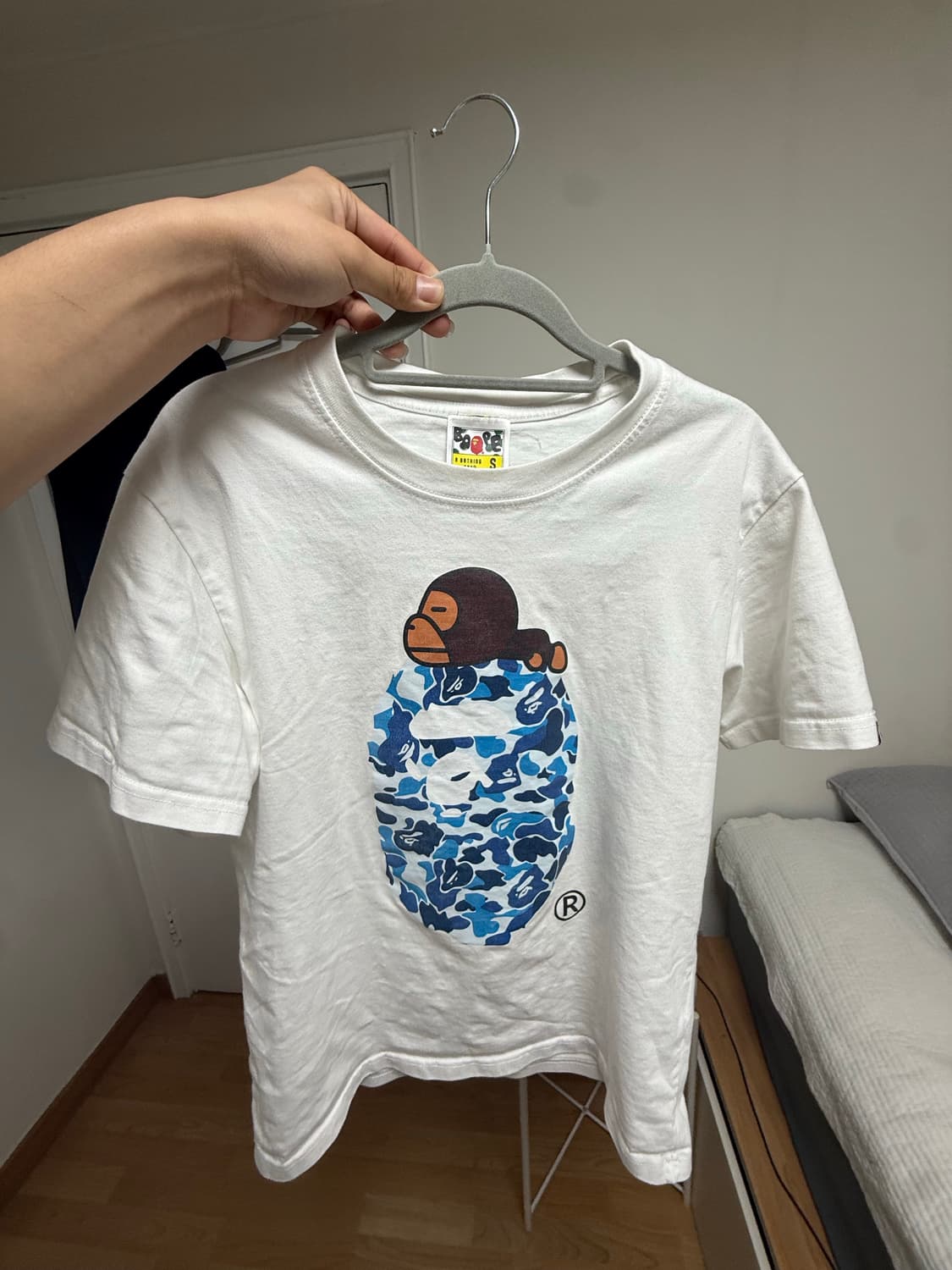 [S]  베이프 카모 마일로 반팔 상품이미지1