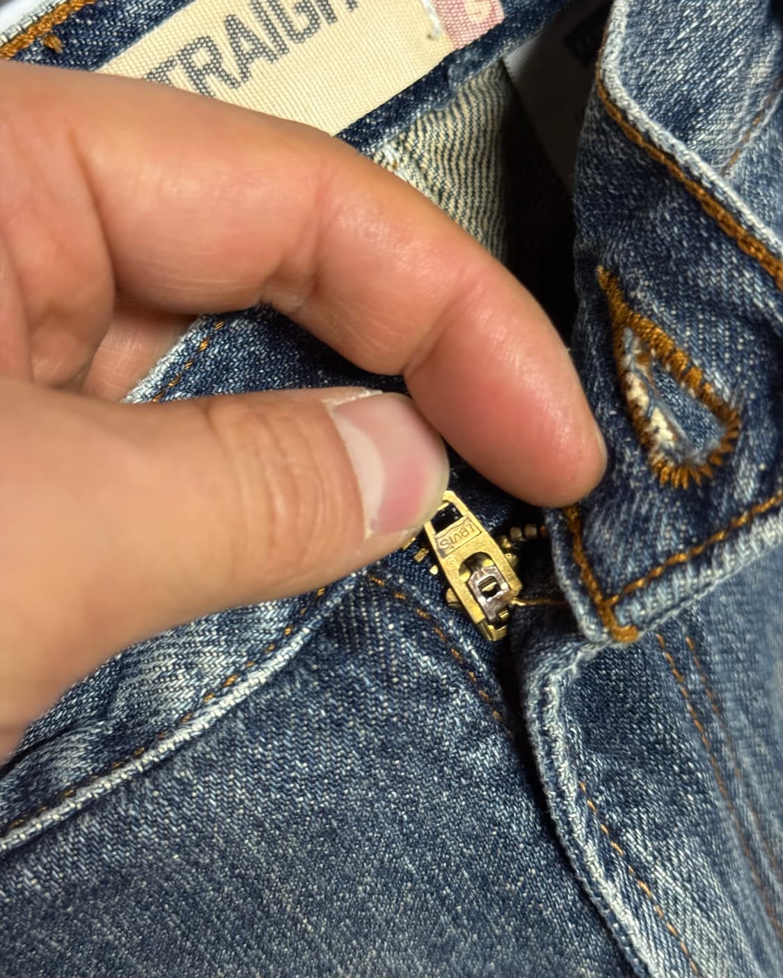 00‘s 리바이스 569 루즈스트레이트핏 데님 팬츠 36 상품이미지3