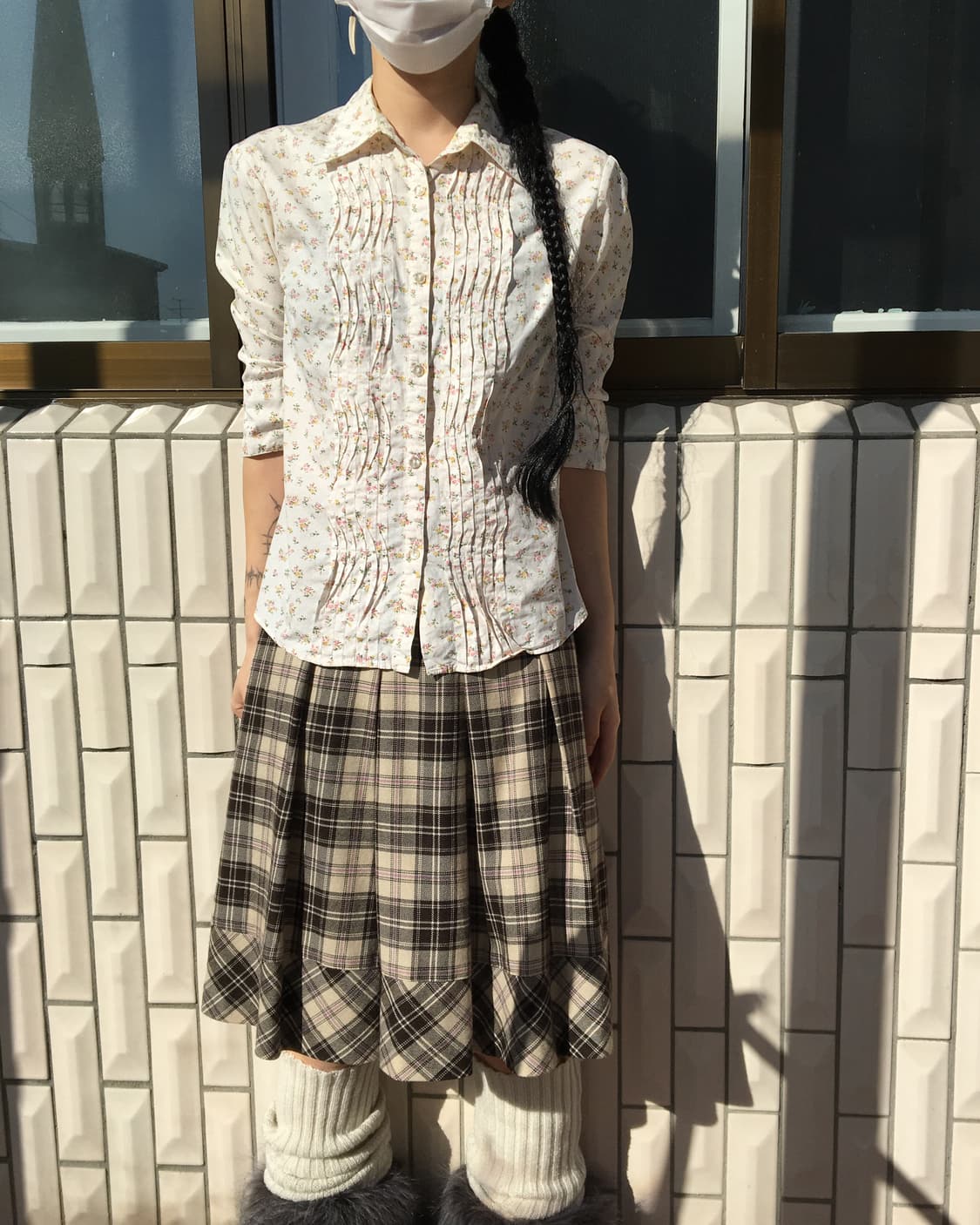 Flower pattern shirt 상품이미지1