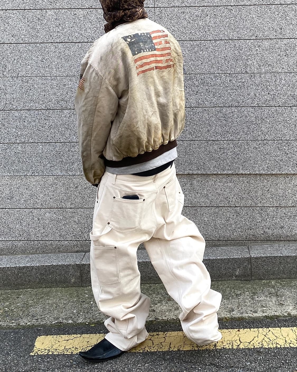 언더마이카 퓨어 하드스톤  카펜터 팬츠 아이보리 - 24FW 상품이미지2