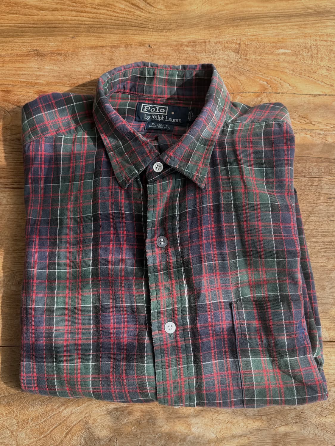 [폴로] 체크 빈티지 셔츠 상품이미지2