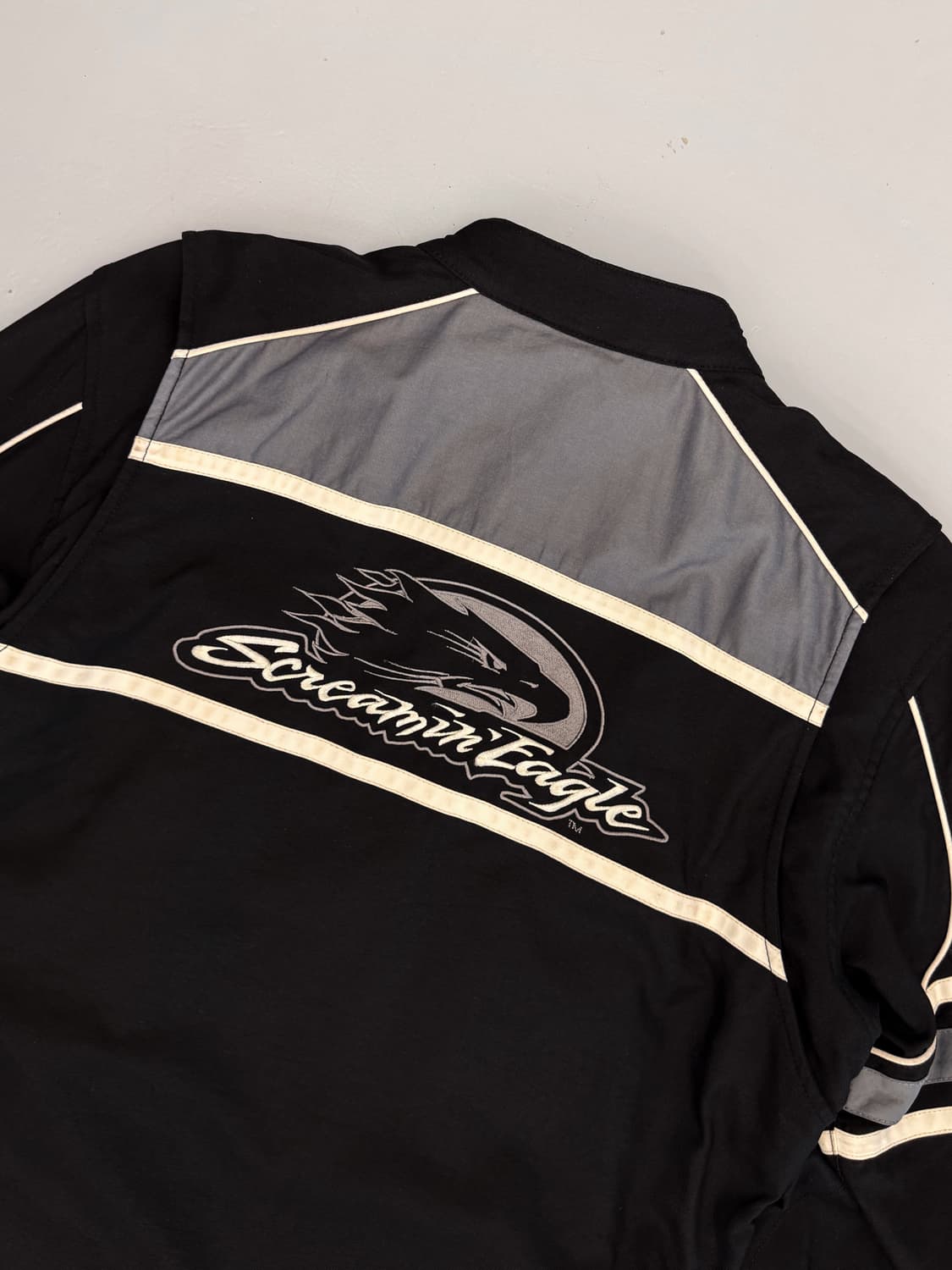 할리데이비슨 루즈핏 스크리밍 이글 레이싱 자켓 상품이미지3