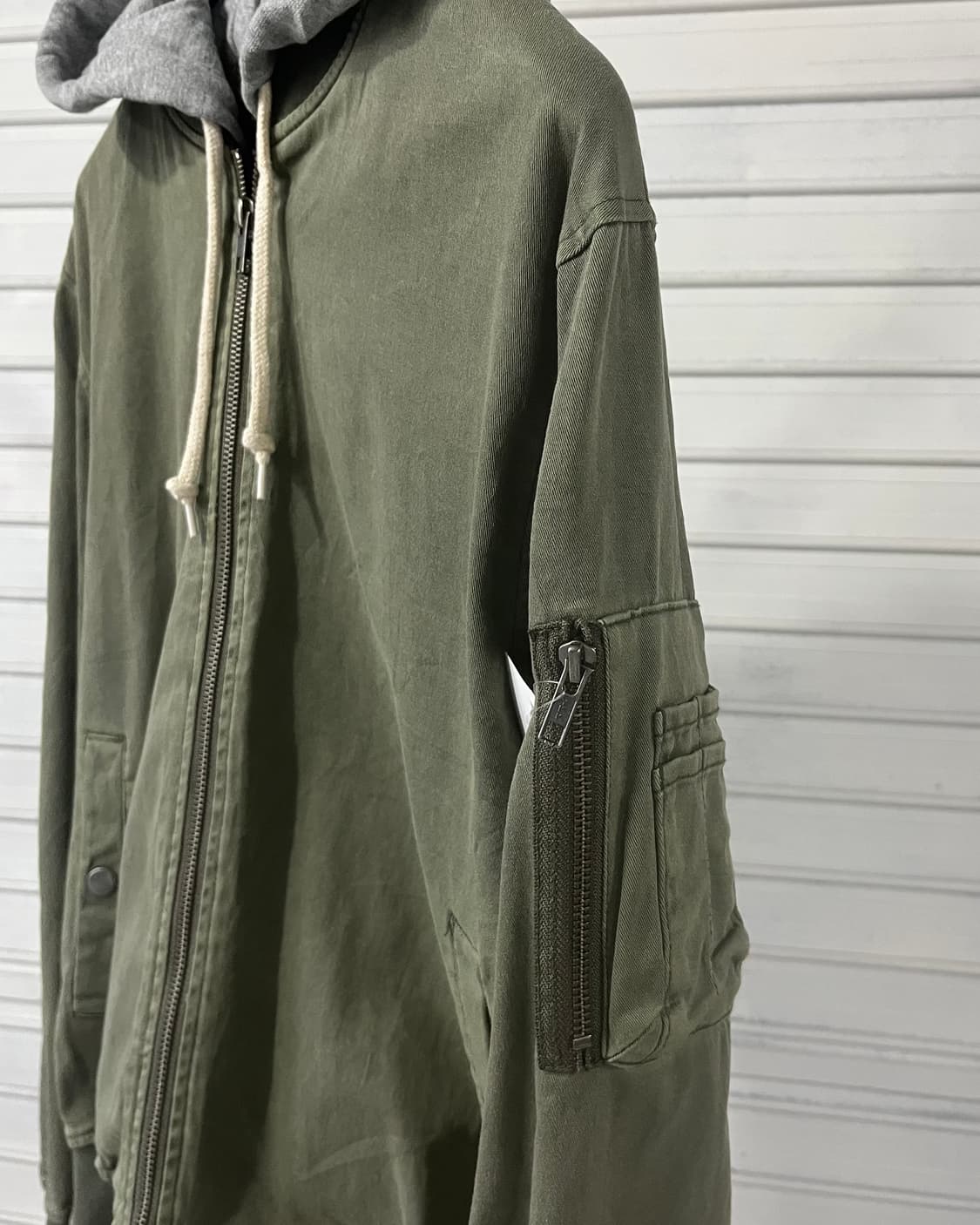 Rag Machine hood ma-1 jacket 상품이미지6