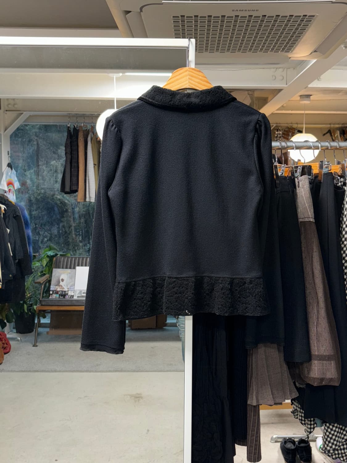 Kiyoko takase 울 레이스 자켓 상품이미지2