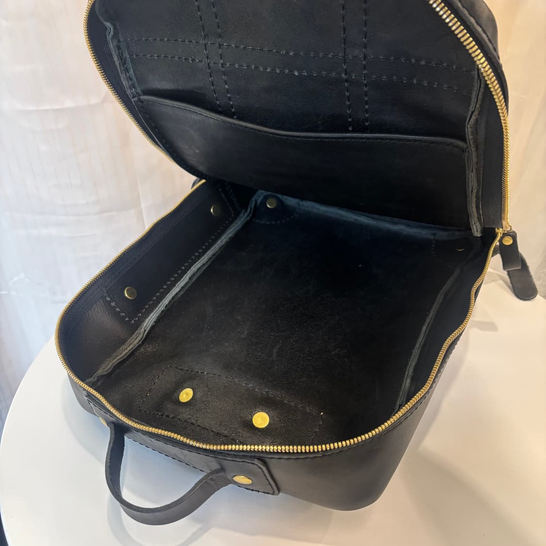 일본 Herz 헤르츠 가죽 백팩     상품이미지7